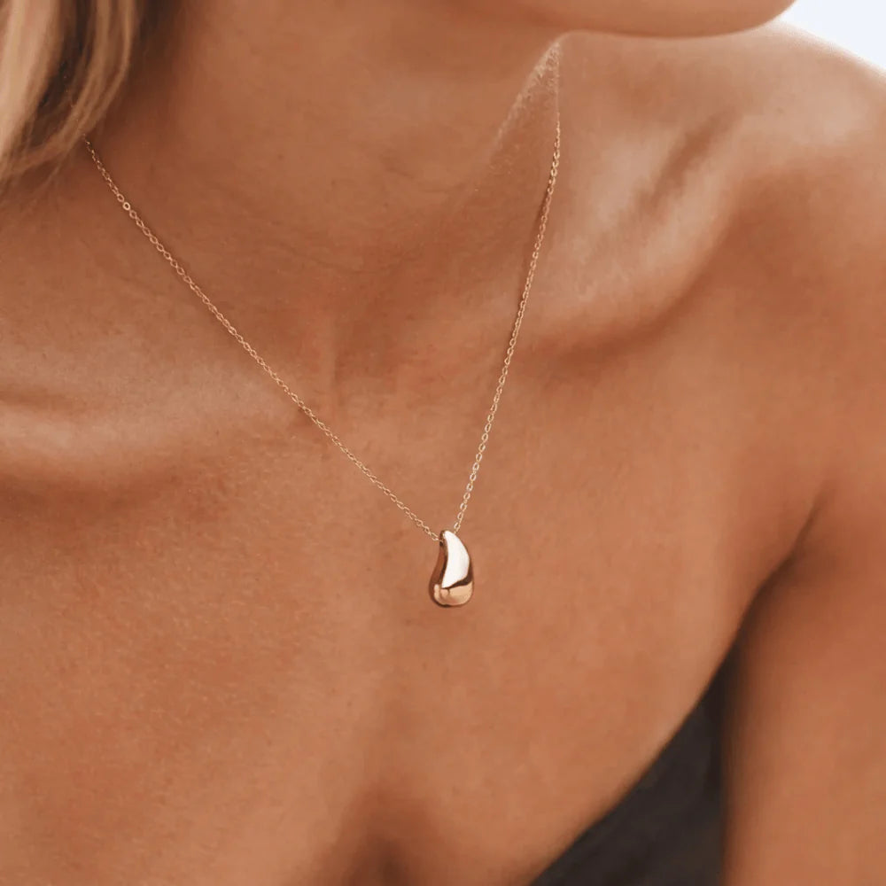 Collar 18k - Gota