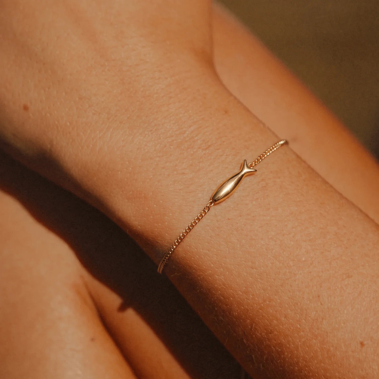 Pulsera 18k - Pez