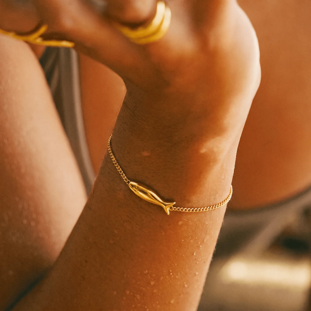 Pulsera 18k - Pez
