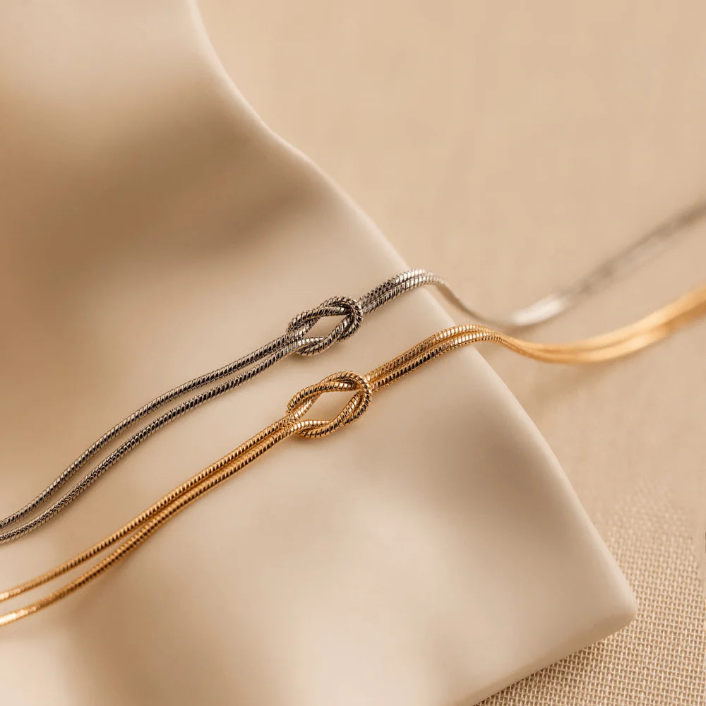 Pulsera 18k - Nudo