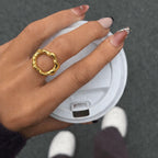 Anillo 18k - Orgánico