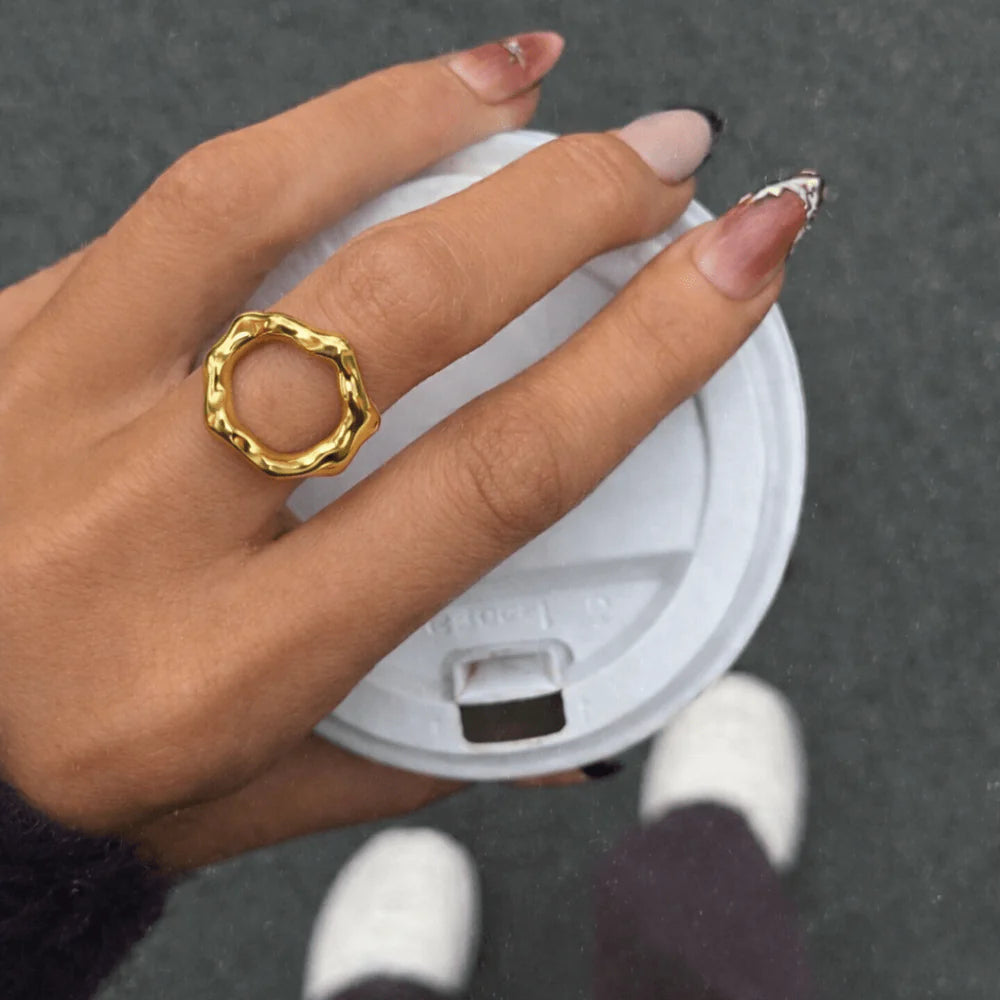 Anillo 18k - Orgánico