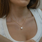 Collar 18k - Perla Mediterráneo
