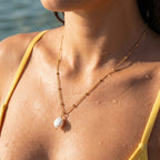 Collar 18k - Perla Mediterráneo