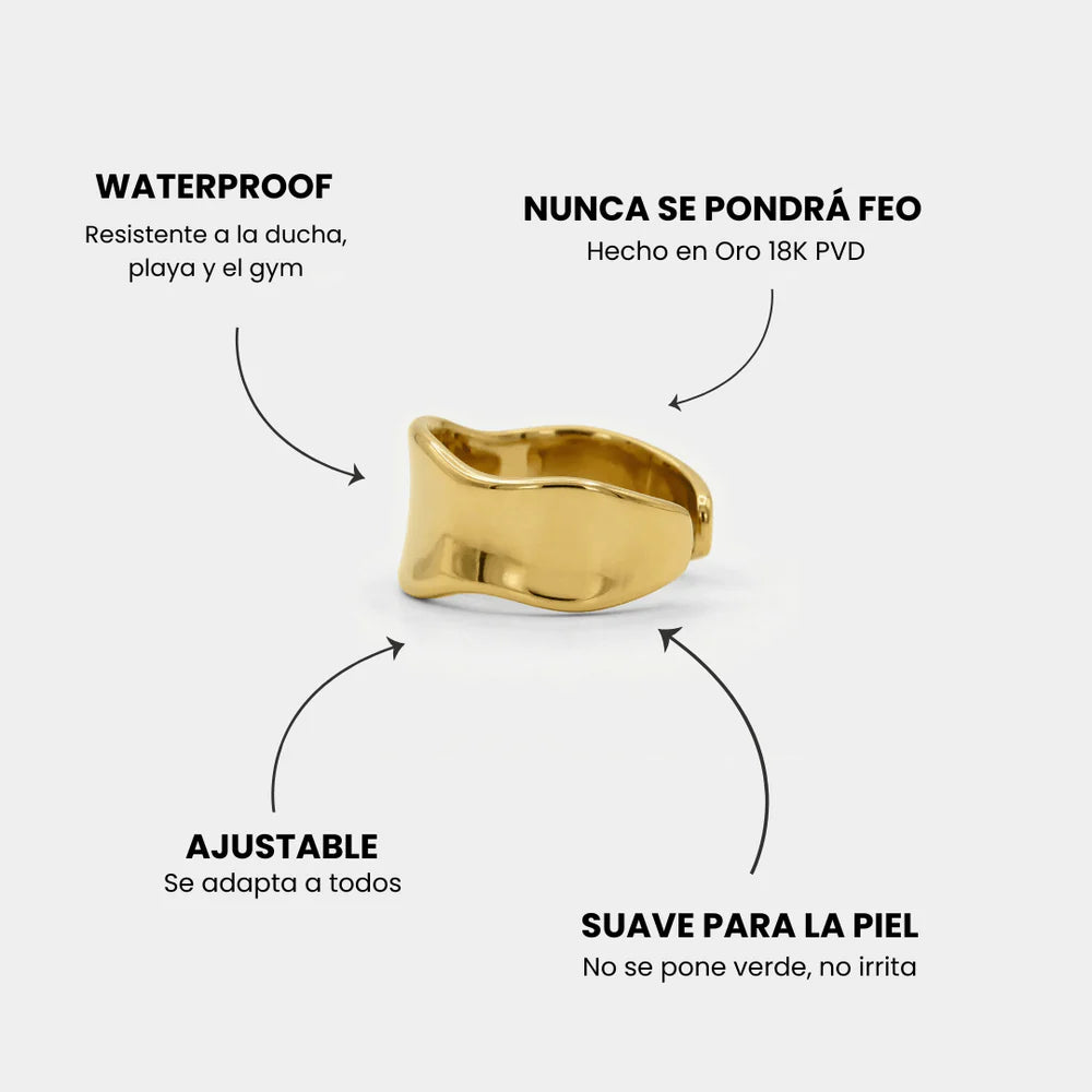 Anillo 18k - Barcelona