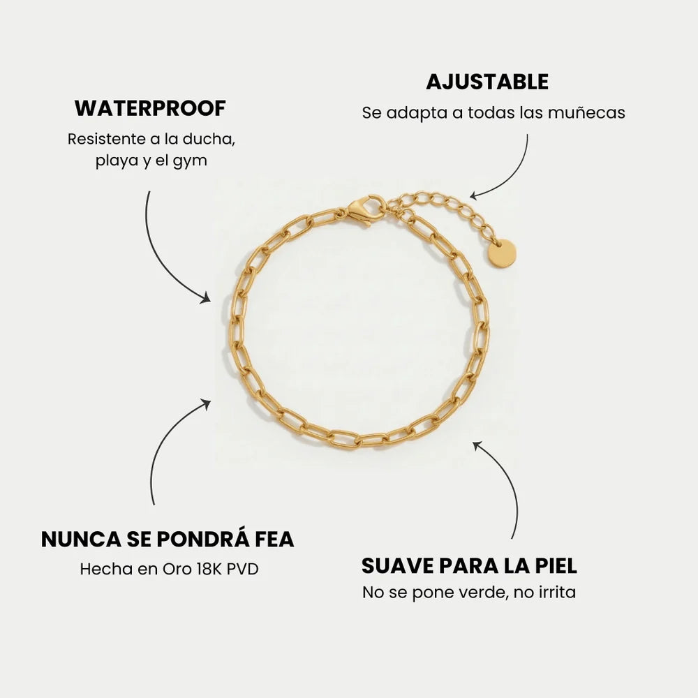 Pulsera 18k - Porto