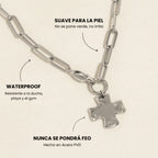Collar - Cruz Moderna
