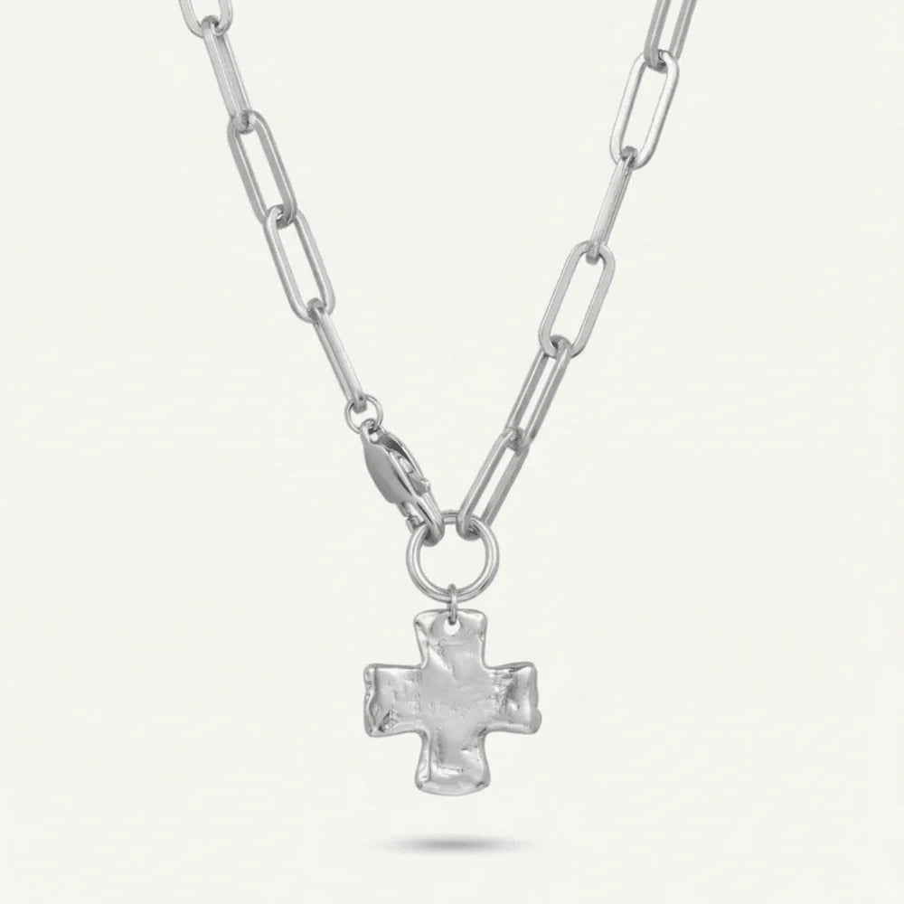Collar - Cruz Moderna