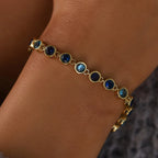 Pulsera 18k - Azul