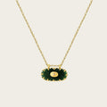 Collar 18k - Piedra natural