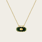 Collar 18k - Piedra natural