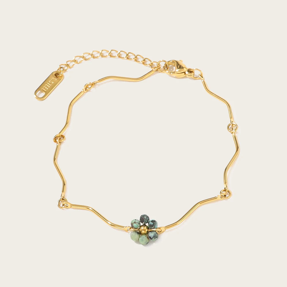 Pulsera 18k - Trébol