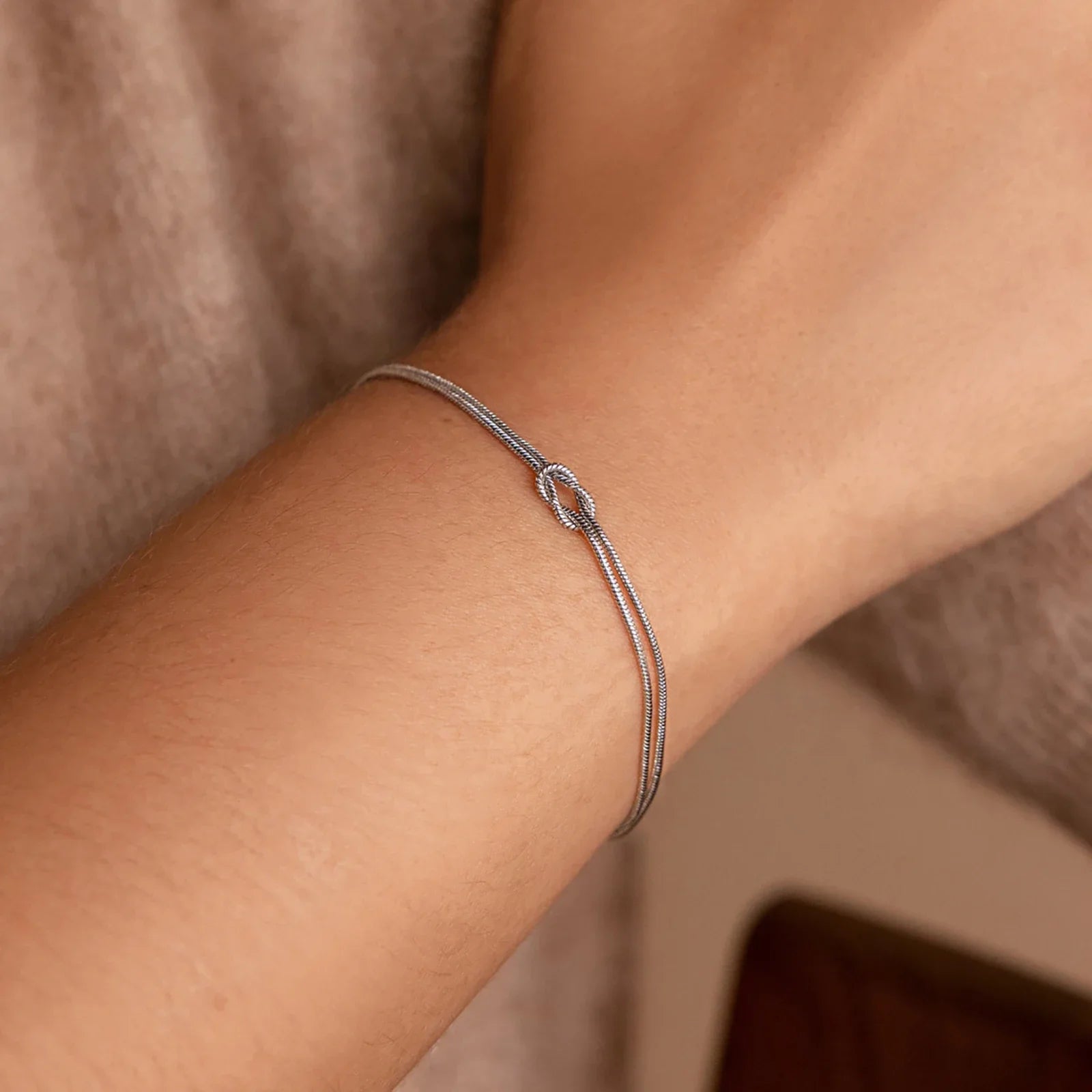Pulsera 18k - Nudo