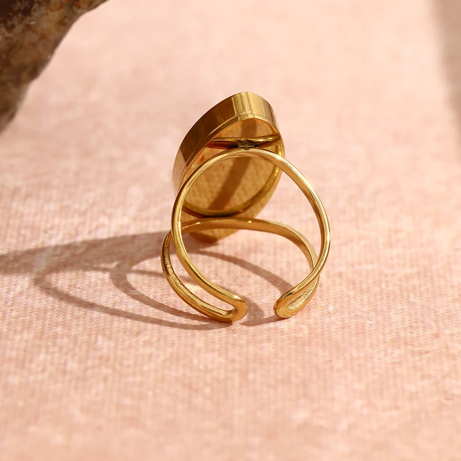 Anillo 18k - Azul