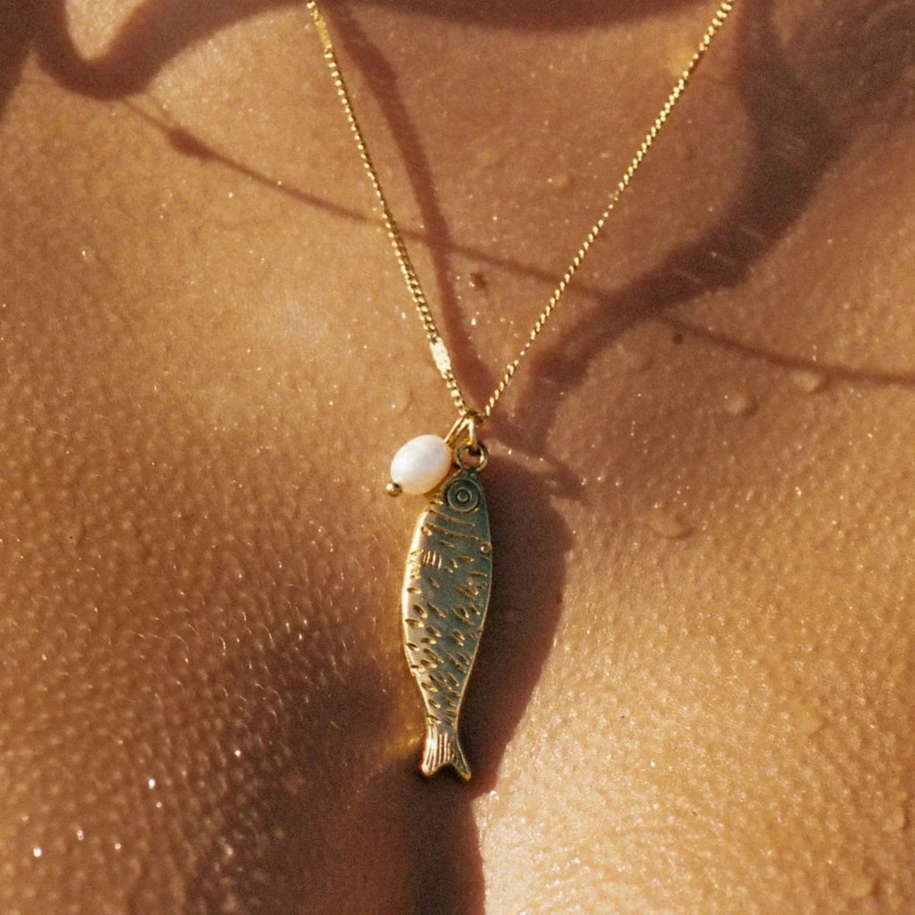 Collar 18k - Pez