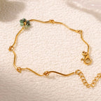 Pulsera 18k - Trébol