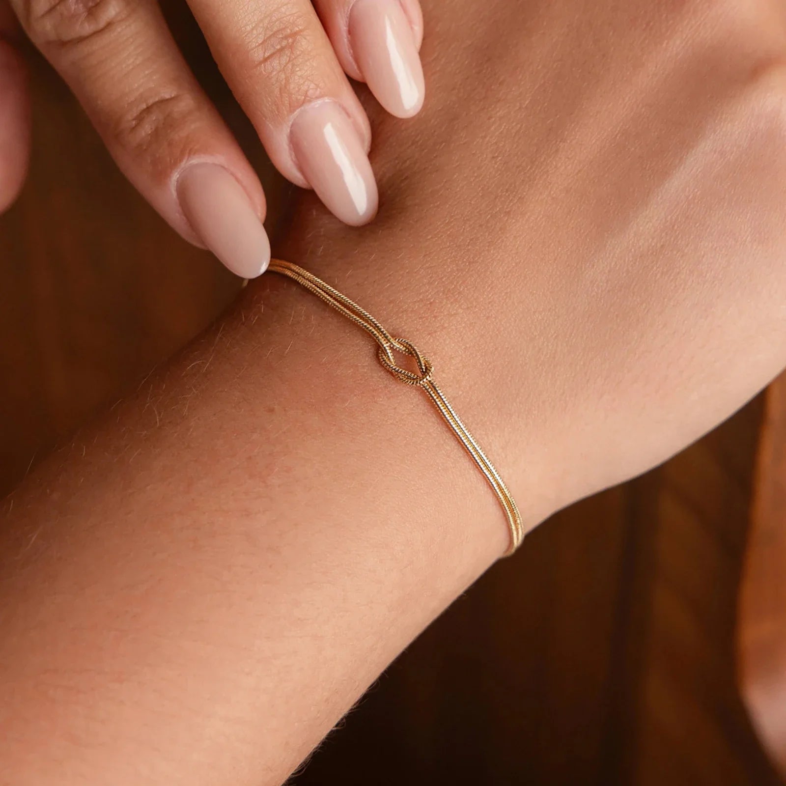Pulsera 18k - Nudo