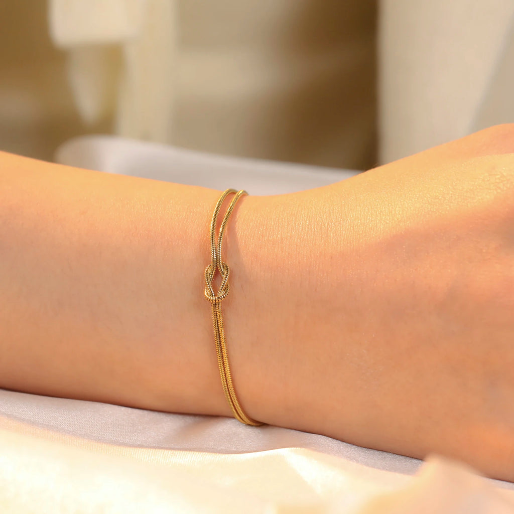 Pulsera 18k - Nudo