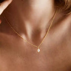 Collar 18k - Perla Mediterráneo