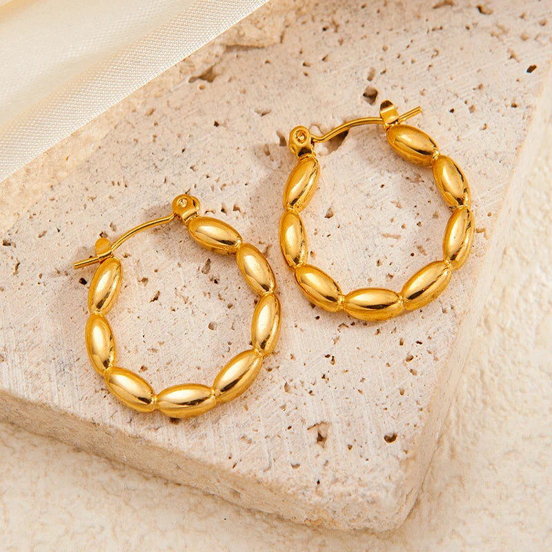 Pendientes 18k - Bolitas