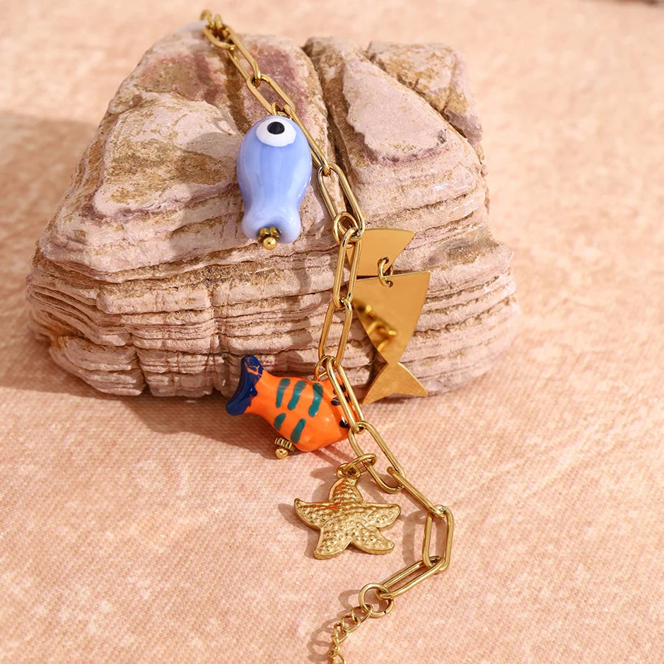 Pulsera 18k - Mar