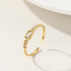 Anillo 18k - Brillo Intenso