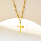 Collar 18k - Cruz