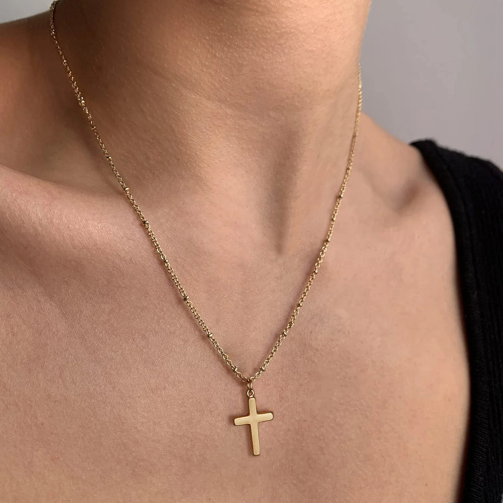 Collar 18k - Cruz