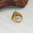 Anillo 18k -  Piedra natural