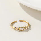 Anillo 18k - Brillo Intenso