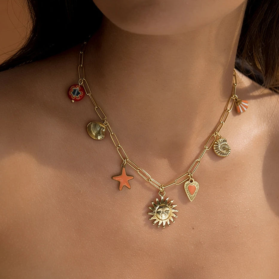 Collar 18K -  Océano