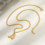 Collar 18k - Cerezas