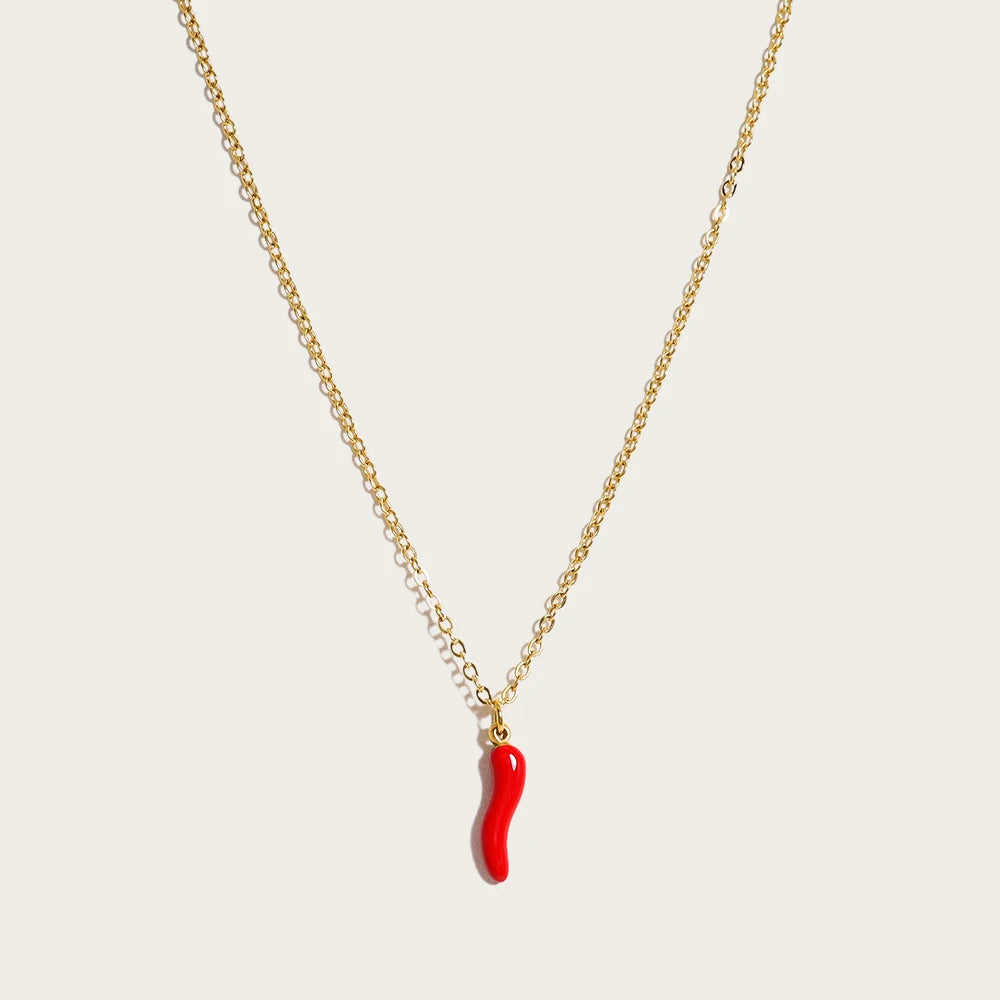 Collar 18K - Pimienta
