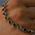 Pulsera 18k - Azul