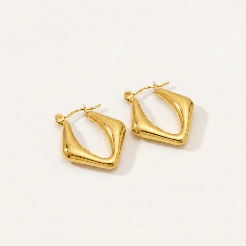 Pendientes 18k - Flecha