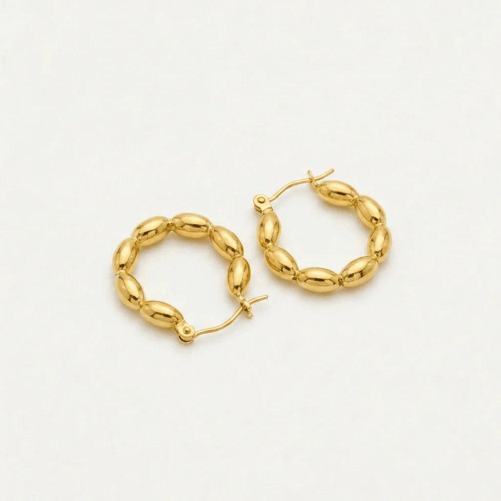 Pendientes 18k - Bolitas