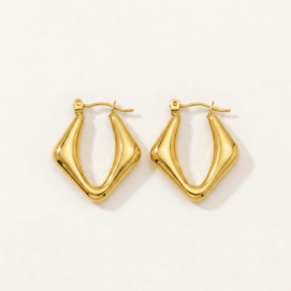 Pendientes 18k - Flecha