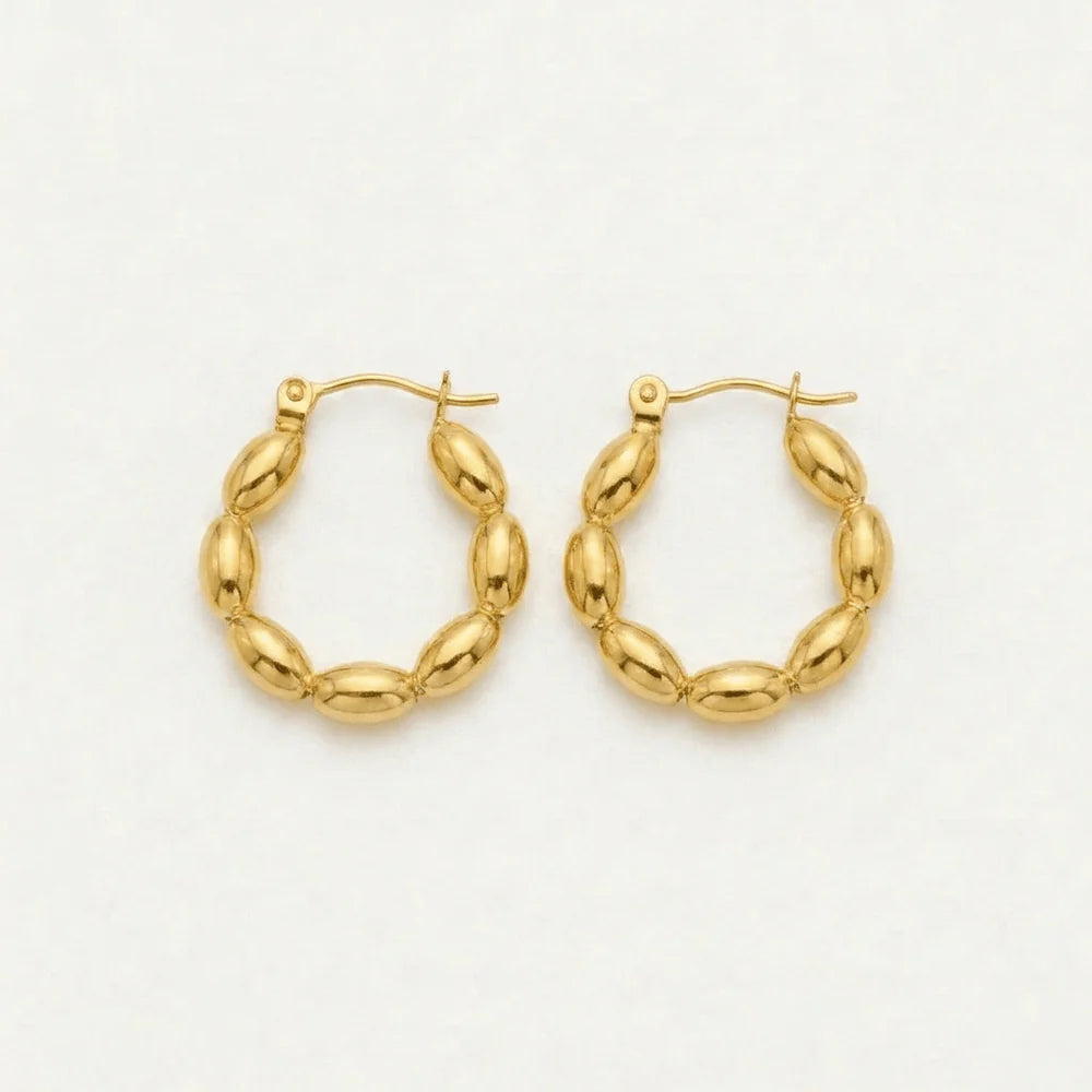 Pendientes 18k - Bolitas
