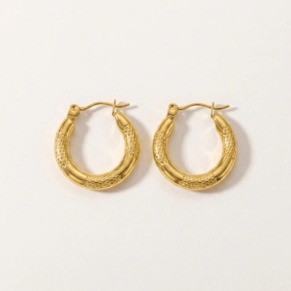 Pendientes 18k - Cobra