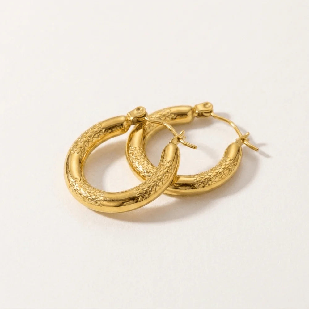 Pendientes 18k - Cobra