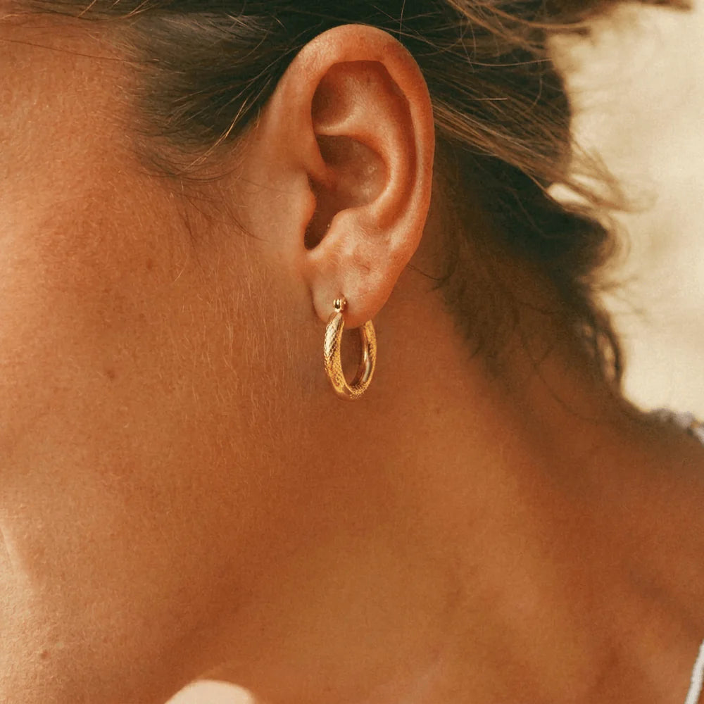 Pendientes 18k - Cobra